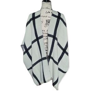 LOFT plaid reversible kimino